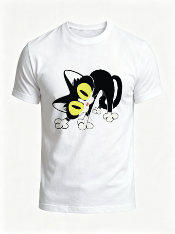 Bad Cat Graphic T-Shirt